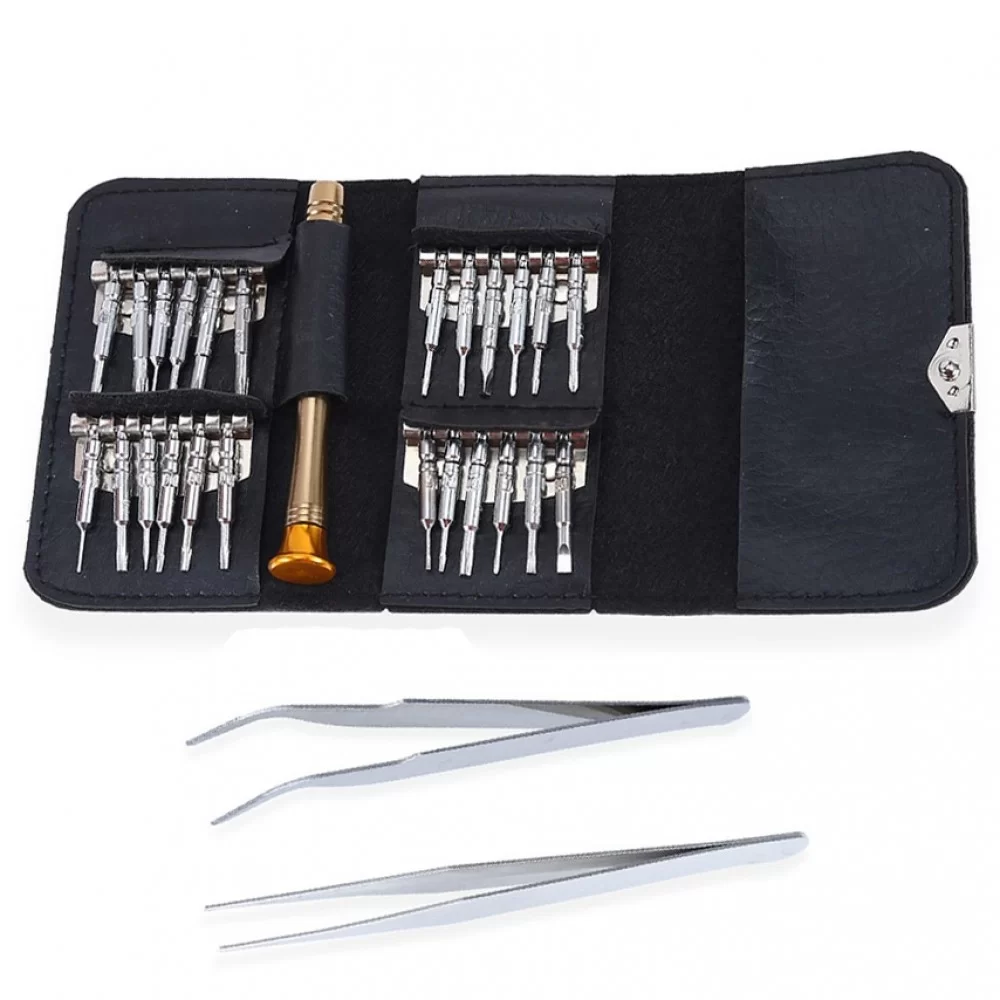Picture of 27 in 1 Magnetic Suction Portable Wallet Type Screw Driver Set Mobile Phone Tablet Maintenance Tool